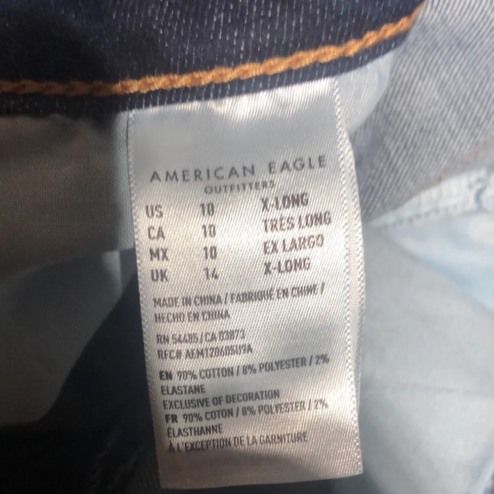 American eagle dark super hi rise jeggings - Picture 5 of 5